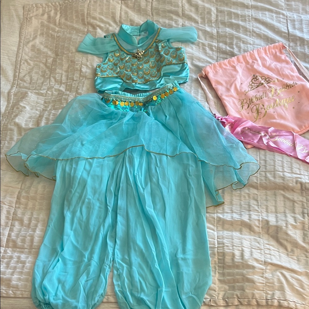 Disney Castle Collection Princess Jasmine Costume with Bibbidi Bobbidi Boutique